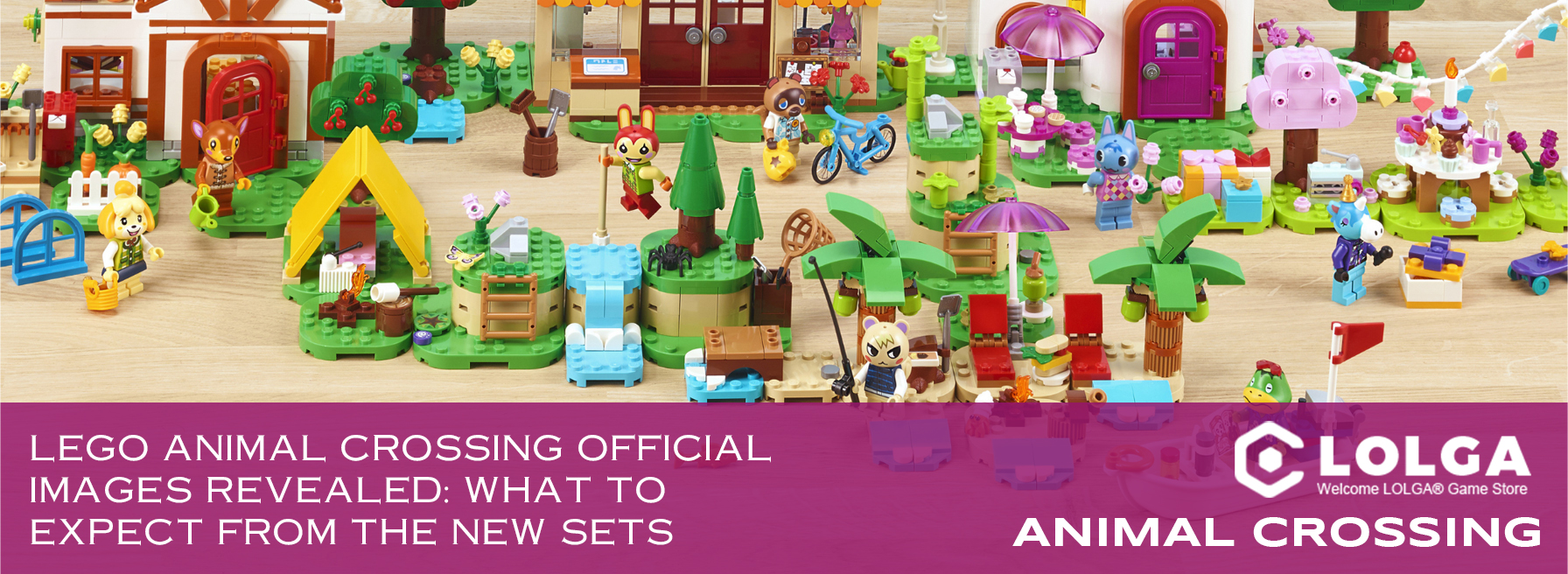 LEGO Animal Crossing Official Images Revealed What to Expect from the